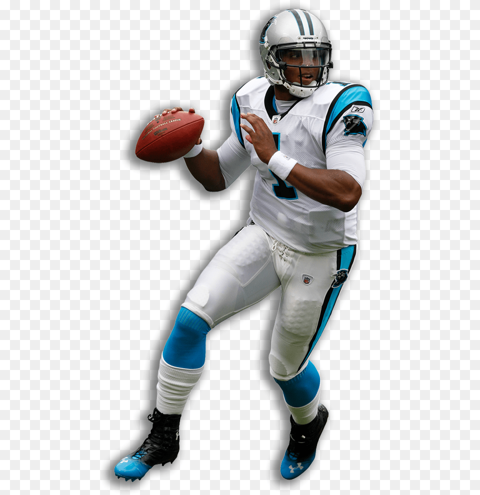 Cam Newton Panthers, American Football, Playing American Football, Person, Helmet Free Transparent Png