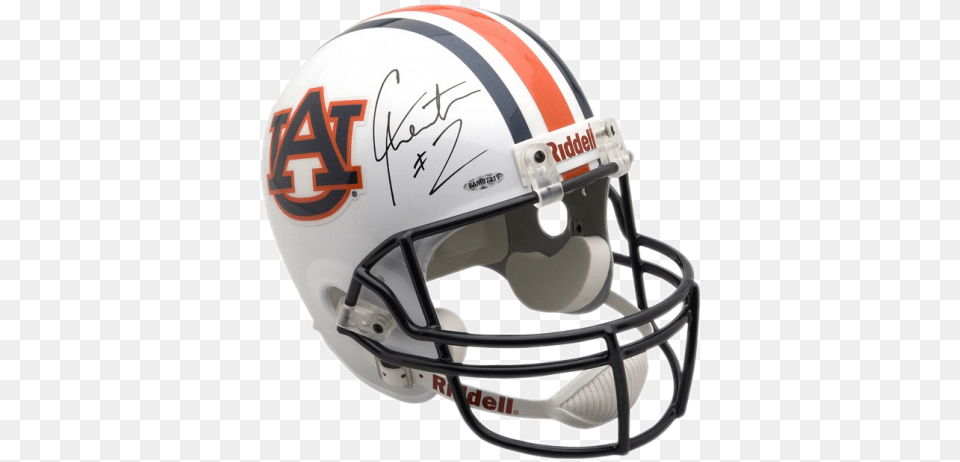 Cam Newton Signed Auburn Football Helmet Face Mask, American Football, Football Helmet, Sport, Person Free Png Download
