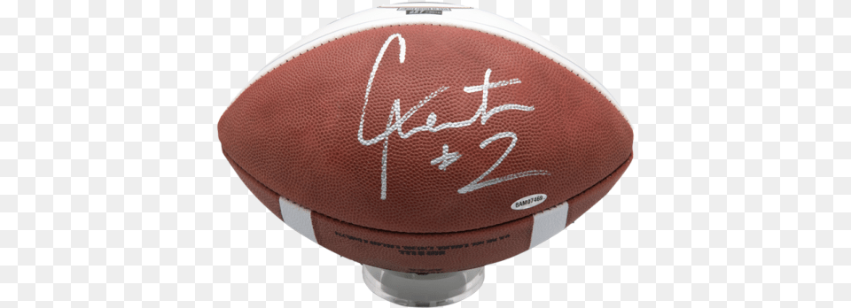 Cam Newton Signed Bcs Commemorative Football Suede, American Football, American Football (ball), Ball, Sport Png Image