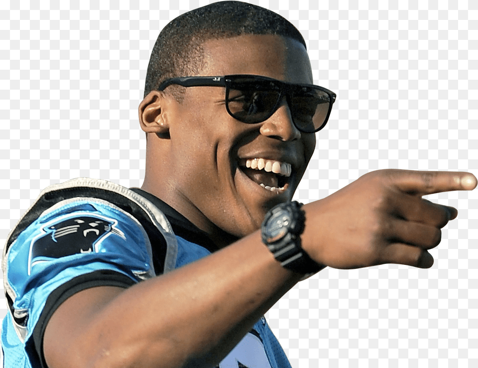 Cam Newton Cam Newton, Accessories, Head, Person, Hand Free Transparent Png