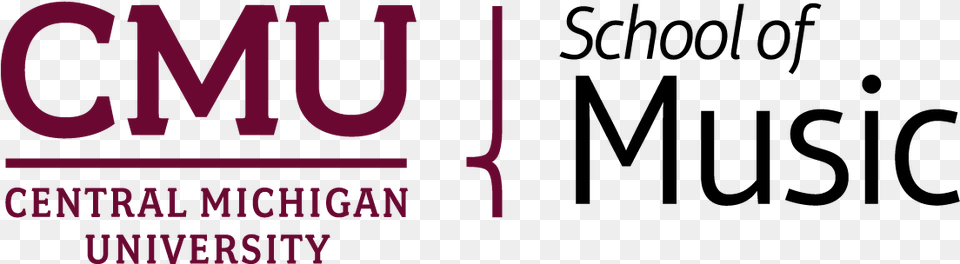 Cam School Of Music Horz Maroonblack Graphic Design, Purple, Logo, Text Free Transparent Png