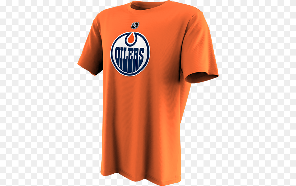 Cam Talbot Edmonton Oilers Kids Name Amp Number Milliken Nhl Team Spirit Edmonton Oilers Novelty Rug, Clothing, Shirt, T-shirt, Jersey Png Image