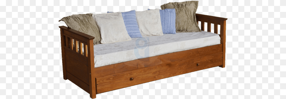 Cama Divan 3id6 Div N Cama Cravero Quality Tabaco Studio Couch, Furniture, Crib, Infant Bed, Cushion Free Png Download