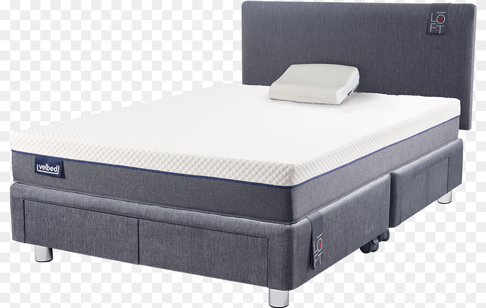 Cama Velbed Case Y Cabecera Bed Frame, Furniture, Mattress Png Image