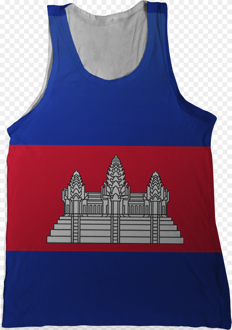 Cambodia Flag Tank Top Cambodia, Clothing, Tank Top Free Transparent Png