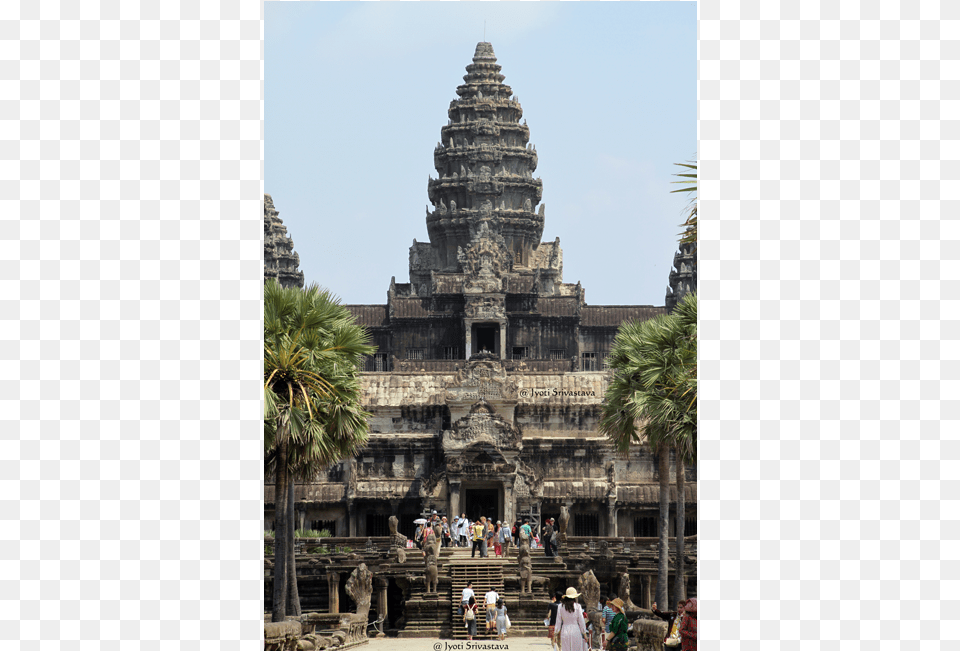 Cambodia Siem Reap Angkor Wat Unesco World Heritage Angkor Wat, Person, Architecture, Building, Temple Png