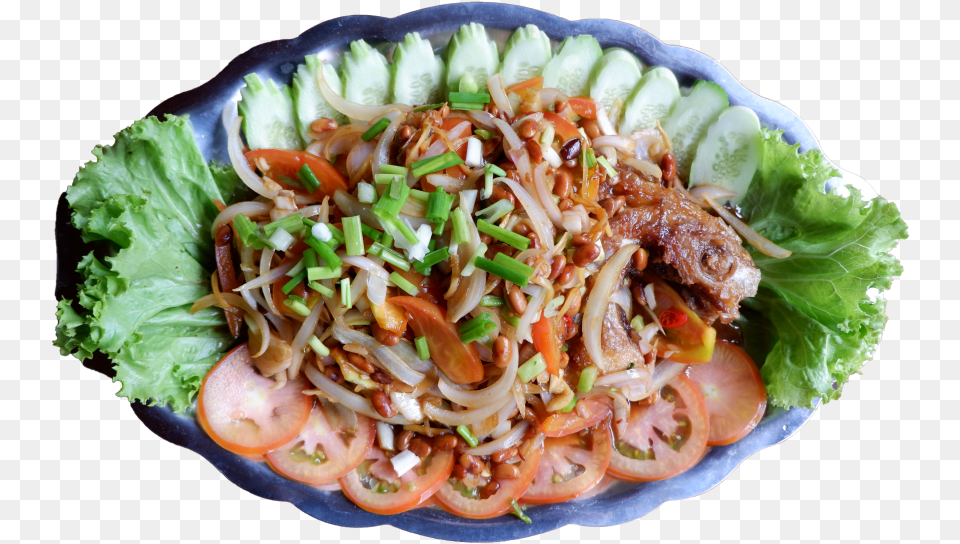 Cambodian Muslim Restaurant Halal Food Seafood, Food Presentation, Noodle, Plate, Pasta Free Transparent Png
