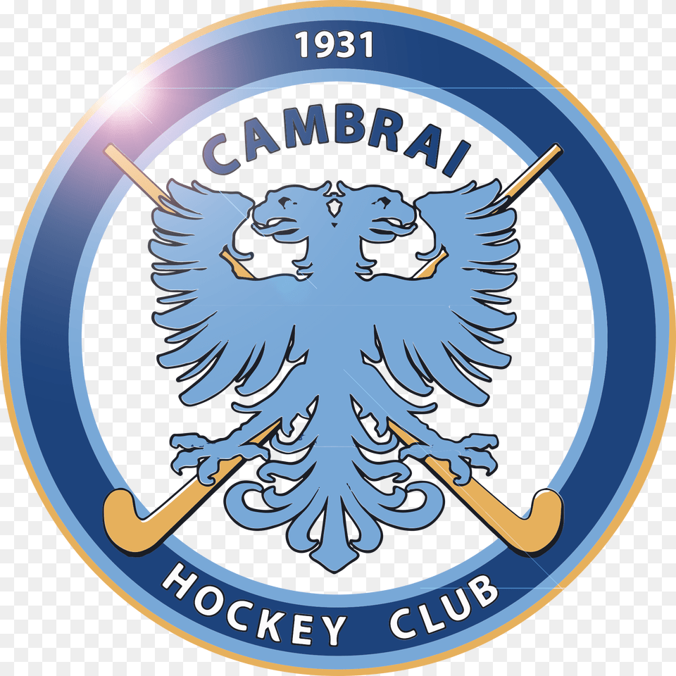 Cambrai Hockey Club Logo, Emblem, Symbol, Smoke Pipe Png