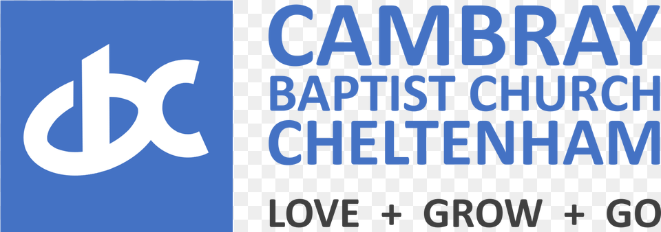 Cambray Baptist Church Logo Logo, Text, Symbol Free Transparent Png