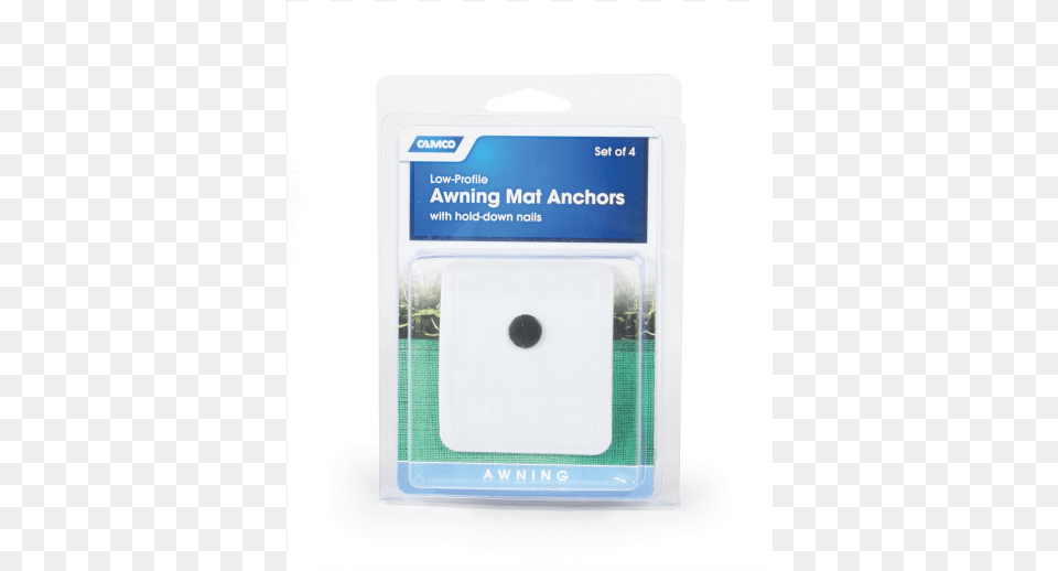 Camco Mfg Awning Mat Plastic Anchor White, Electronics, Hardware Png Image