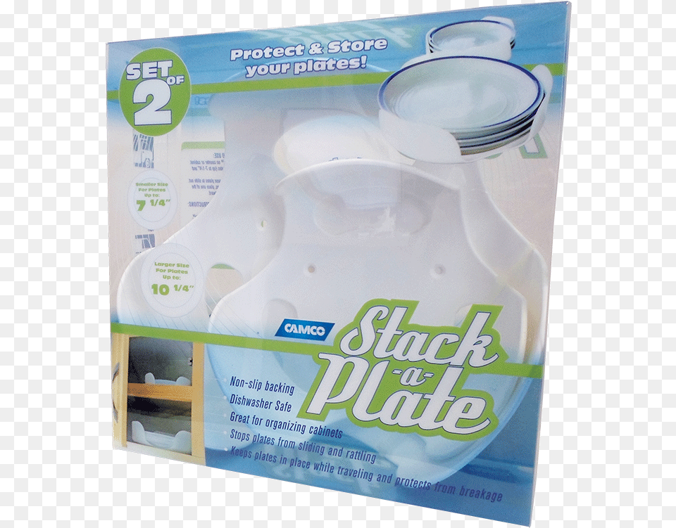 Camco Stack A Plate Plastic, Advertisement, Beverage, Milk Free Png Download