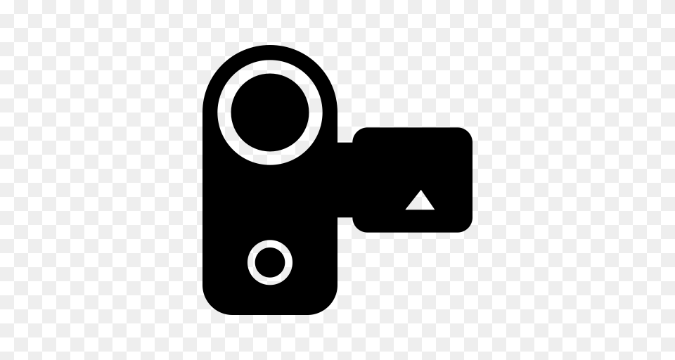Camcorder Icon With And Vector Format For Unlimited, Gray Free Png