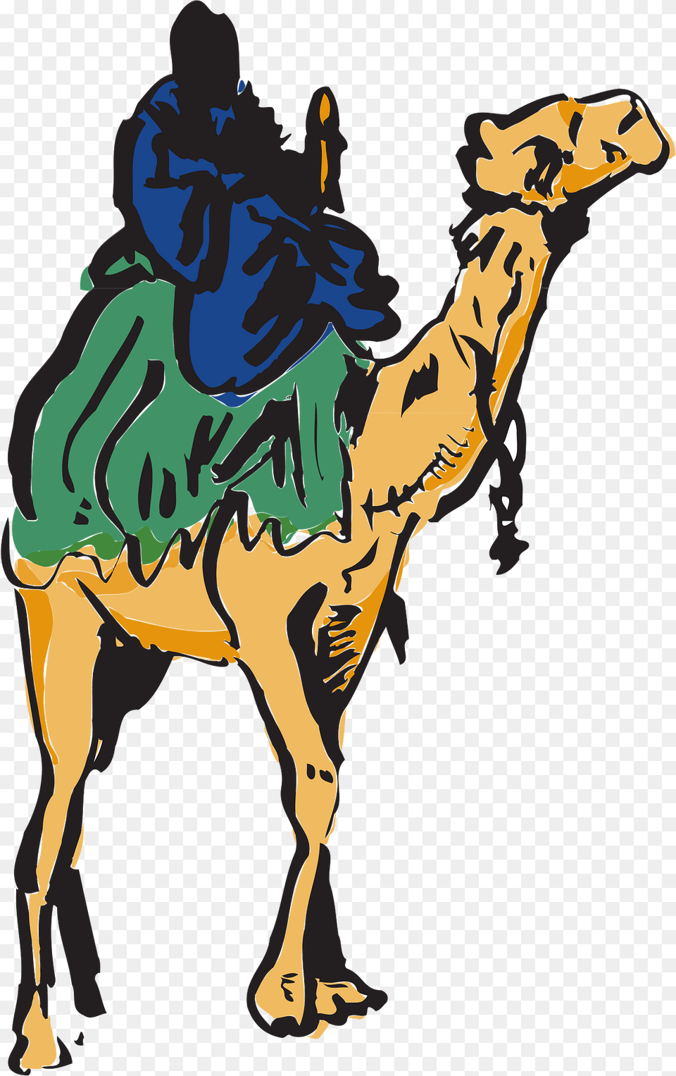 Camel Clipart, Animal, Mammal, Person Free Transparent Png
