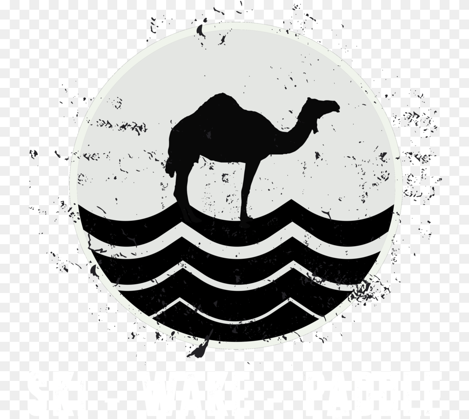 Camel Ski School Logo, Animal, Mammal Free Png