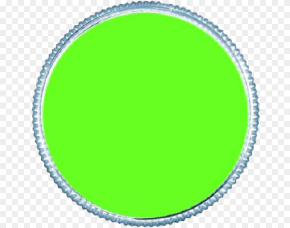 Cameleon Baseline 30g Uv Kryptonite Green Circle With Background, Oval, Plate Png