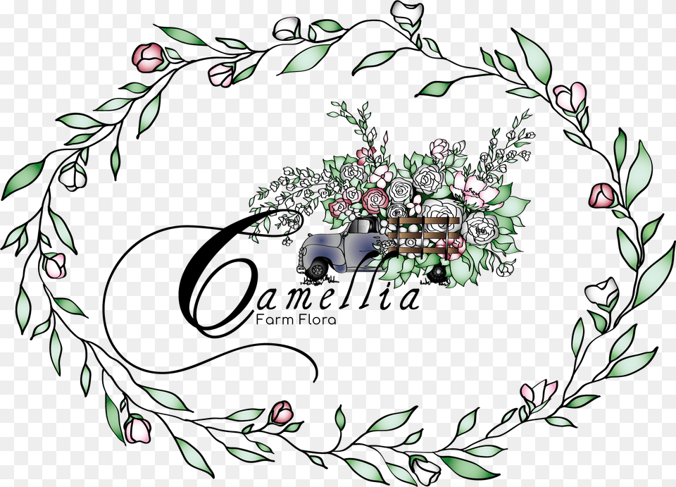Camellia Farm Flora Illustration, Art, Floral Design, Graphics, Pattern Png