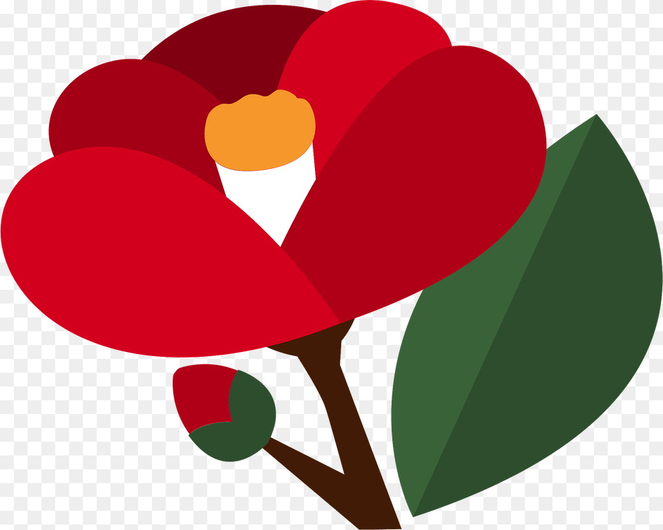 Camellia Flower Clipart, Petal, Plant Free Png Download