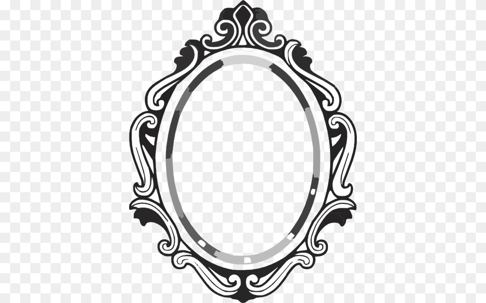 Cameo Clipart Clip Art Images, Mirror, Oval, Smoke Pipe Png Image