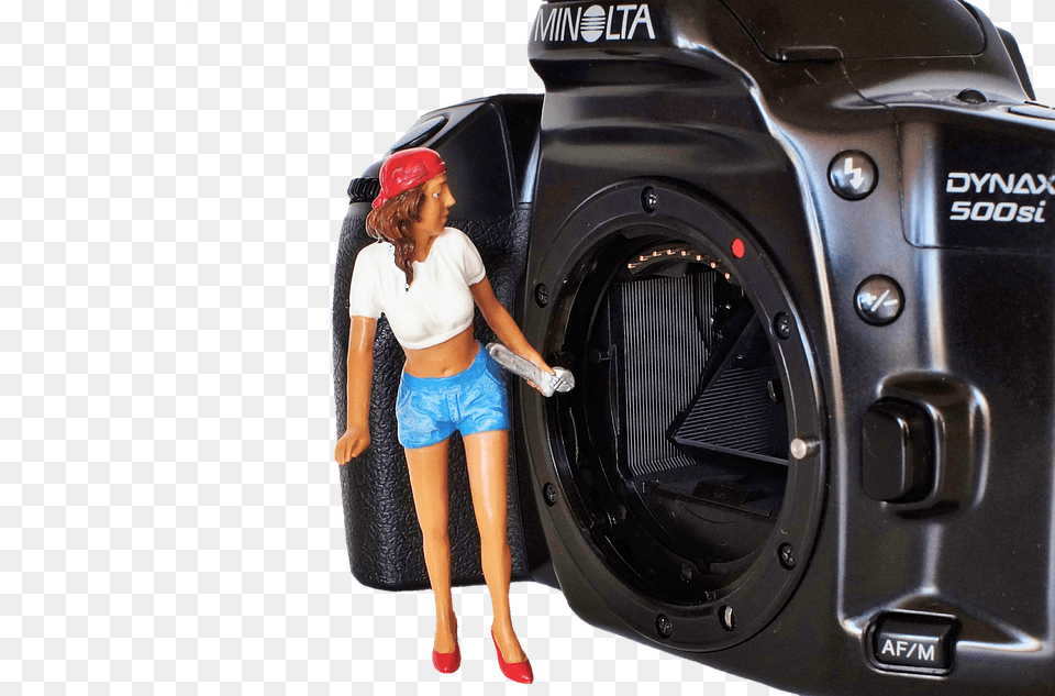 Camera Teen, Person, Girl, Female Png Image