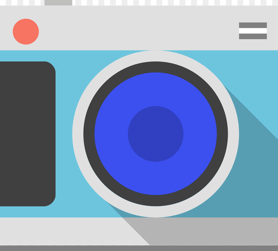 Camera Clipart, Disk, Appliance, Device, Electrical Device Png