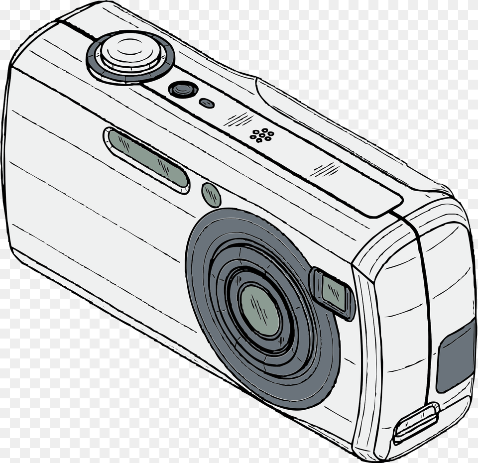 Camera Clipart, Digital Camera, Electronics, Machine, Wheel Free Transparent Png