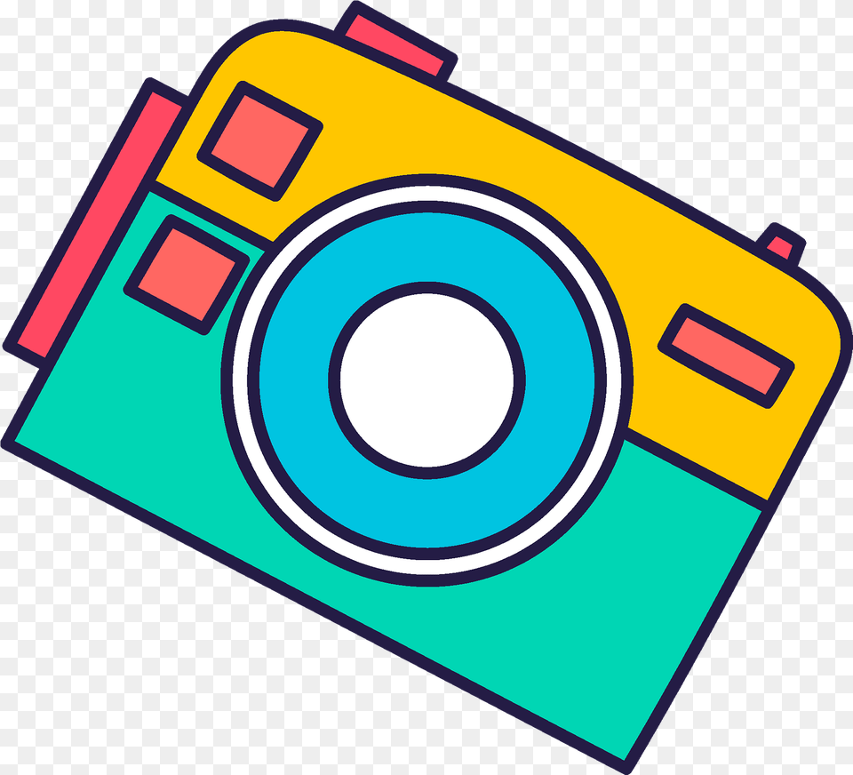 Camera Clipart Circle, Digital Camera, Electronics Free Transparent Png