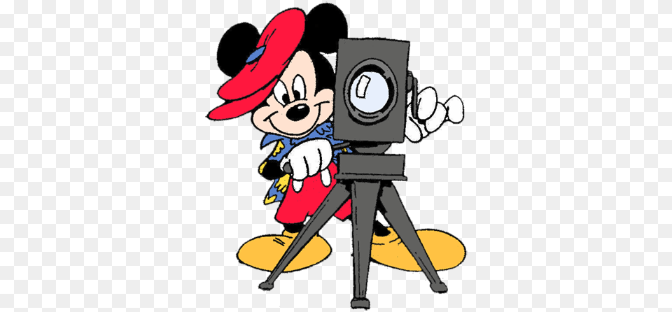 Camera Clipart Disney, Person, Book, Comics, Publication Free Png