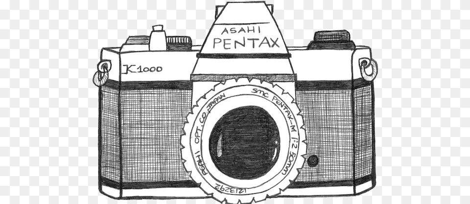 Camera Clipart Old Time X Transparent Old Camera Clip Art Black And White, Digital Camera, Electronics Free Png