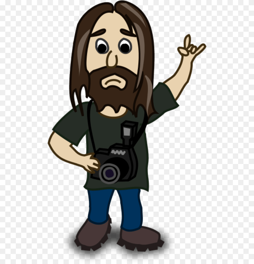 Camera Clipart Person, Photographer, Photography, Face, Head Png Image