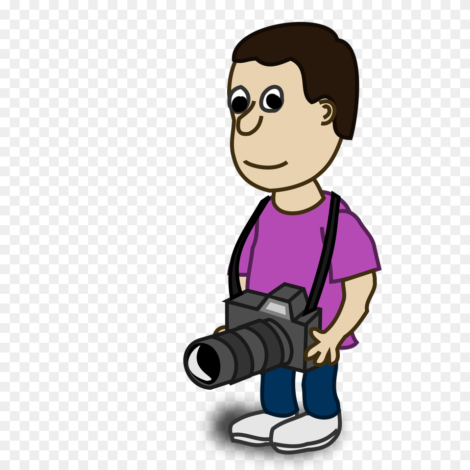Camera Clipart Person, Photographer, Photography, Baby, Face Free Png