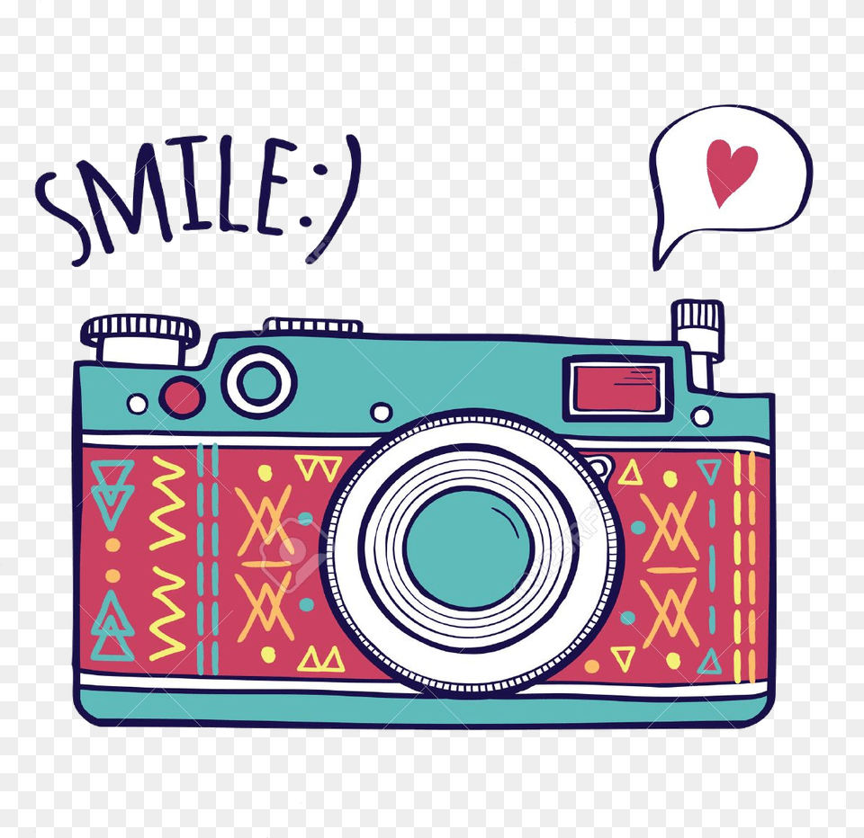 Camera Clipart Teal Graphics Illustrations On Collect Moments Not Things Camera, Electronics, Digital Camera Free Png Download