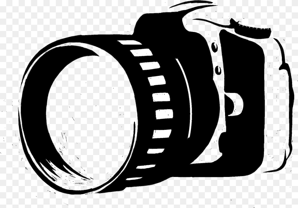 Camera Clipart Transparent Dslr Photography Logo, Electronics, Camera Lens Free Png Download