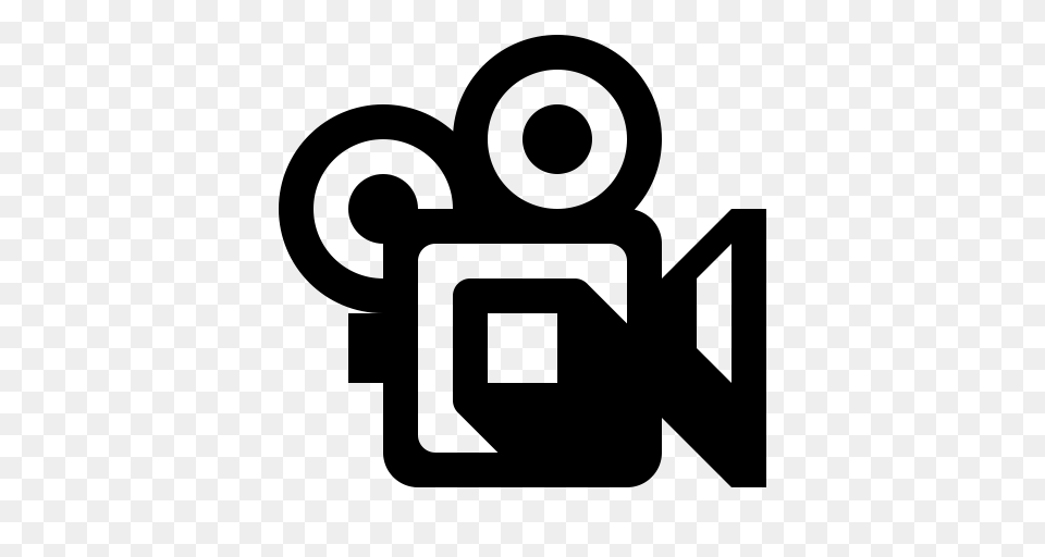 Camera Device Video Icon, Gray Free Png Download