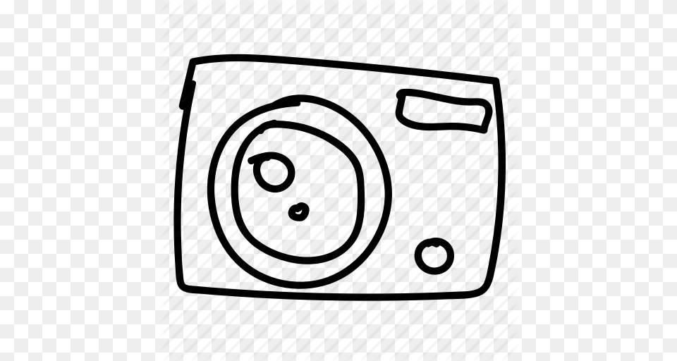 Camera Doodle Drawing Electronics Gadget Hand Drawn Toy Icon, Digital Camera Png