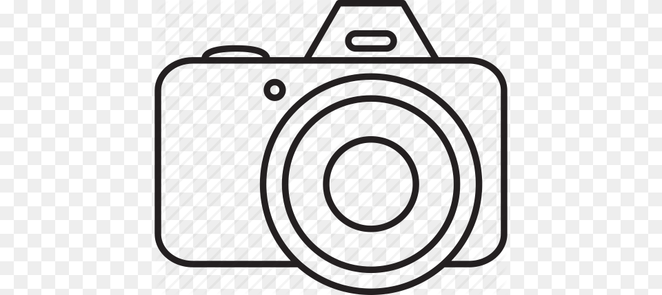 Camera Dslr Front View Icon, Gate, Electronics, Digital Camera Png