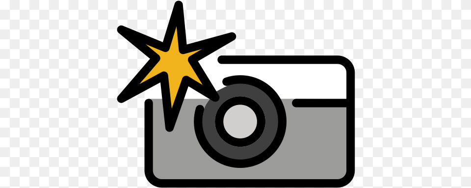 Camera Flash Svg, Symbol, Star Symbol Free Transparent Png