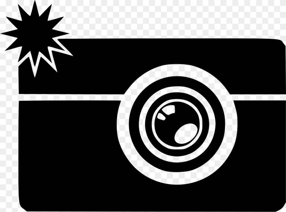 Camera Flashing Icon, Stencil, Electronics Free Transparent Png