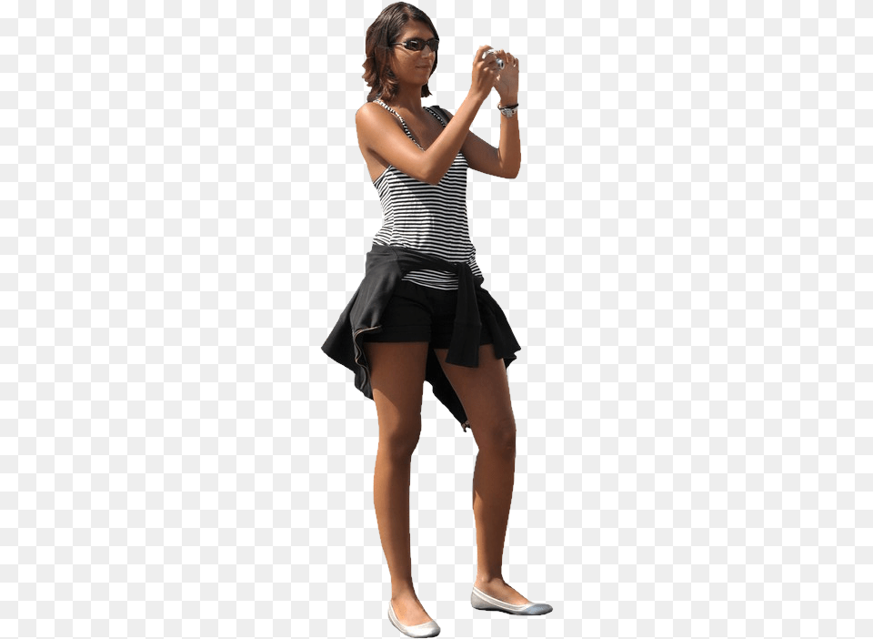 Camera Girl, Clothing, Skirt, Miniskirt, Adult Png Image