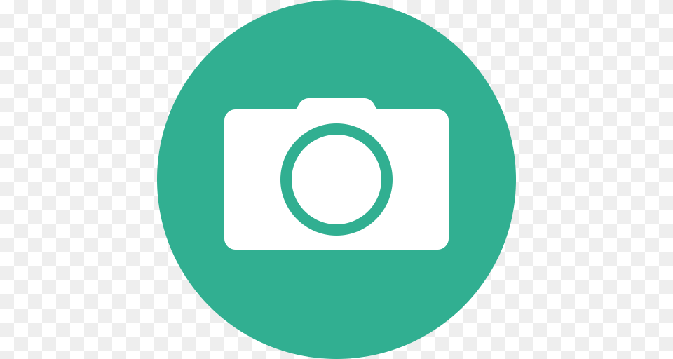 Camera Green Photo Photography Circle Photographer, Disk Free Transparent Png