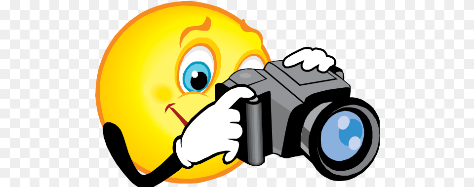 Camera Guy Emoticons Emoticonos Frases And Emoji, Photography, Device, Grass, Lawn Free Transparent Png