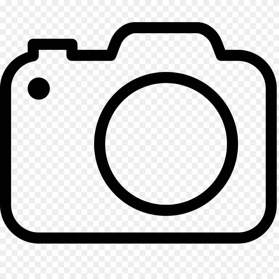 Camera Icon, Gray Png Image