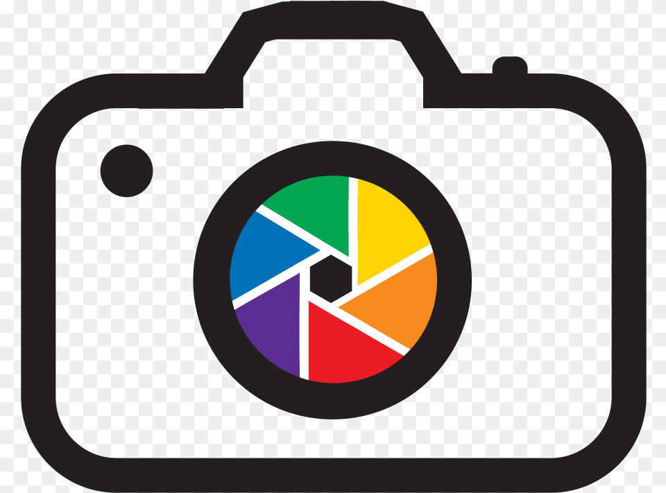 Camera Icon 2 Master Color Shutter Blk Wht Poloy Photography Color Icon Transparent, Bag Free Png Download