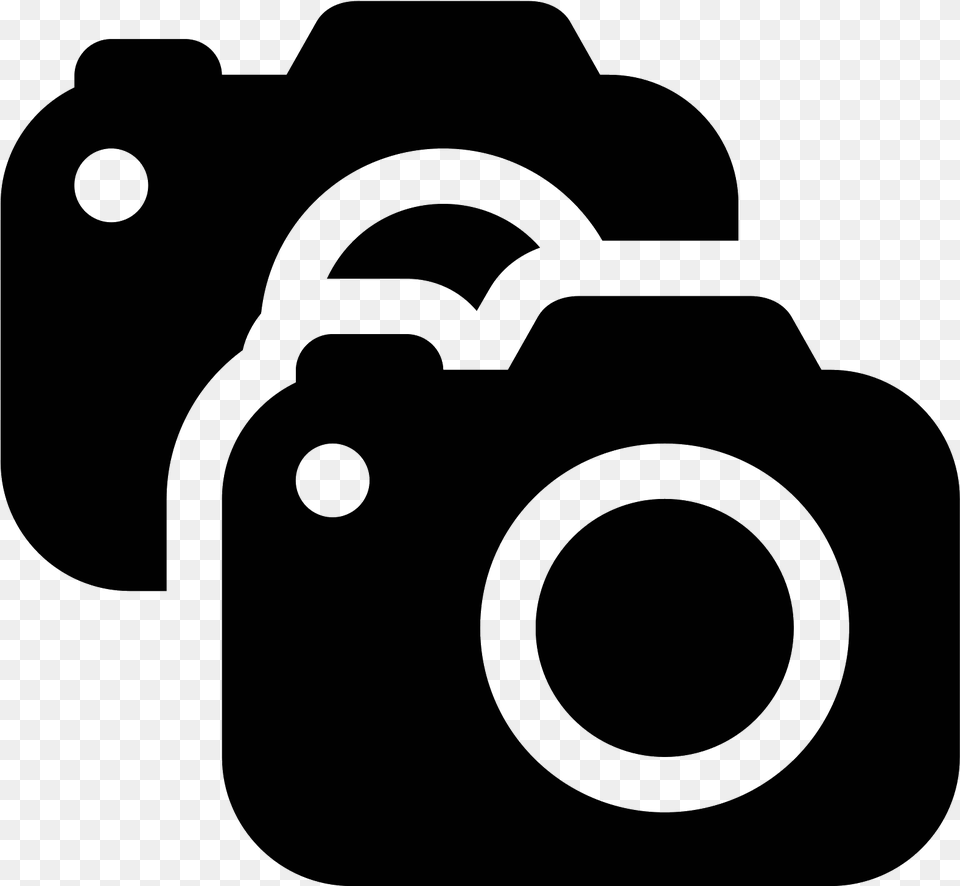 Camera Icon, Gray Free Png