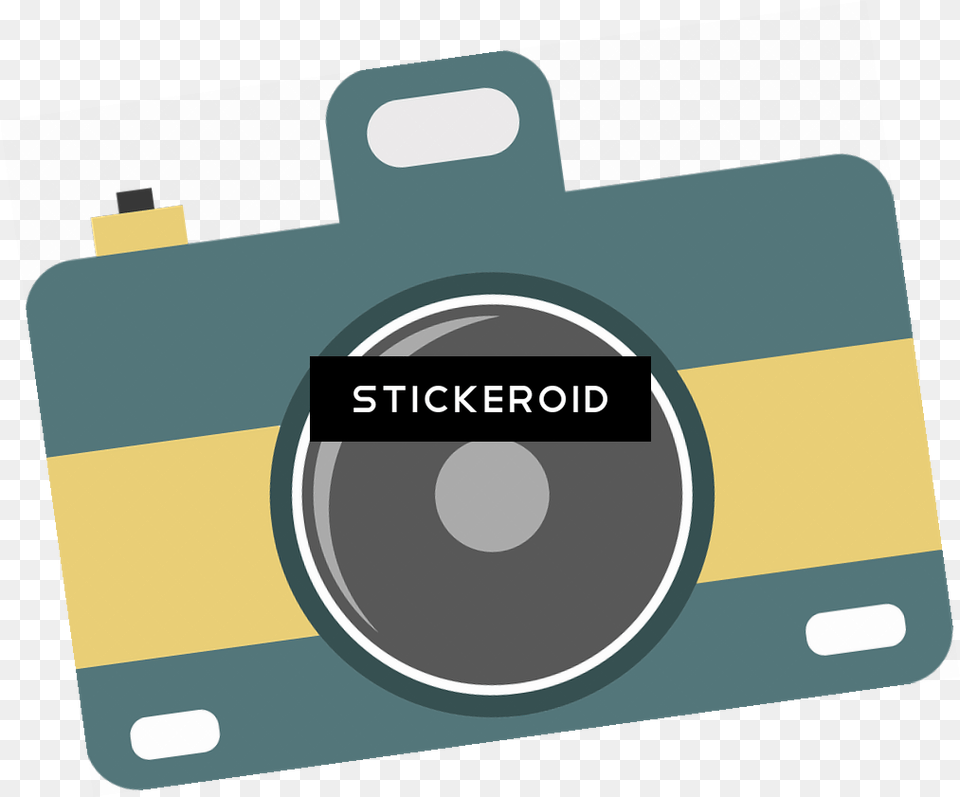 Camera Icon Retro Image With No Background Circle, Electronics, Disk, Digital Camera Png