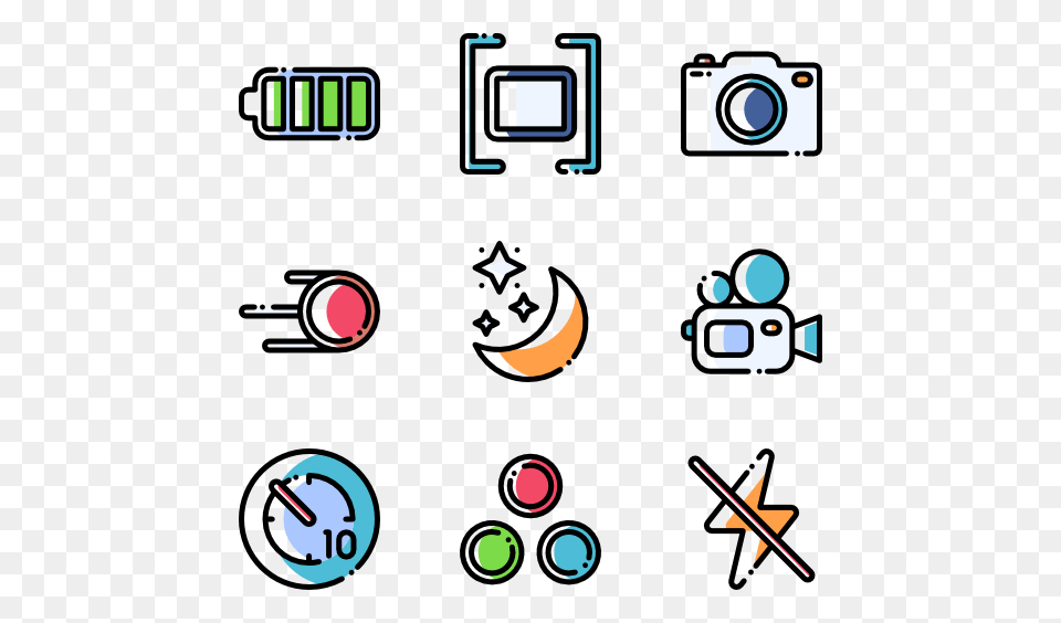 Camera Icons, Electronics Free Png