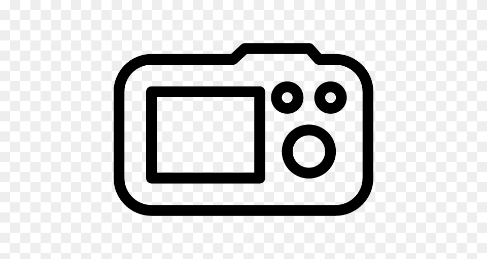 Camera Icons Back, Gray Png