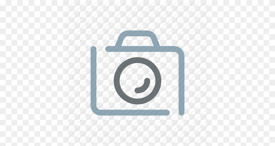 Camera Image Lens Paparazzi Photography Shot Snap Icon, Bag, Gate, Briefcase Free Png Download