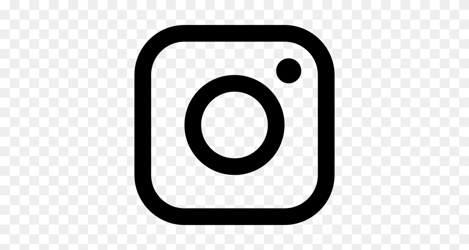 Camera Instagram Logo Mark Photo Social Icon, Gray Png