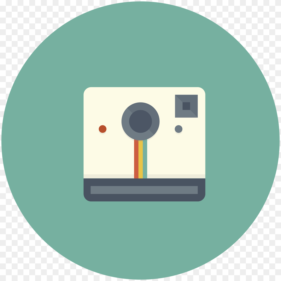 Camera Instagram Photo Photography Picture Polaroid Icon, Electronics, Digital Camera, Disk Free Transparent Png