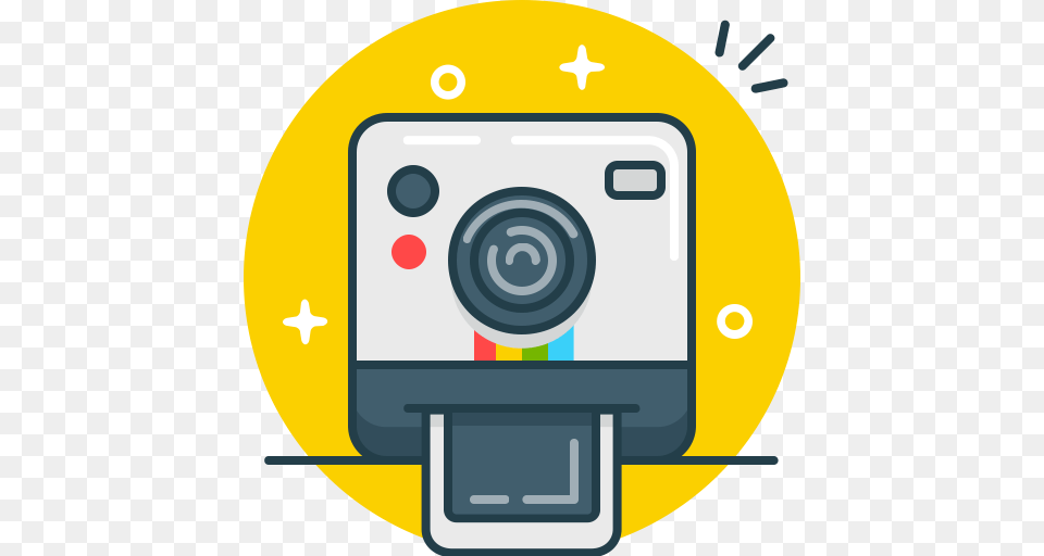 Camera Instagram Photo Polaroid Selfie Shoot Icon, Electronics, Disk, Digital Camera Free Png Download